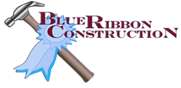 Blue Ribbon Construction Logo