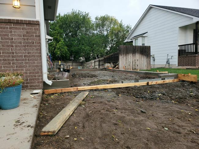 Another Beautiful 3rd Car attached garage addition by Blue Ribbon Construction in Wichita, KS