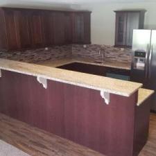 Basement Wet Bar Installation in Brush Creek Cir., Wichita, KS