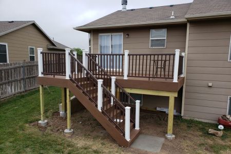 Goddard ks timbertech deck installation