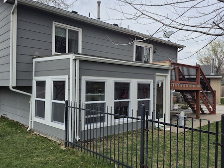 Upper Deck Removal & Basement Garden Room Addition